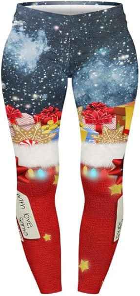 Curve Leggings (14-18 UK Size) - With Love Santa