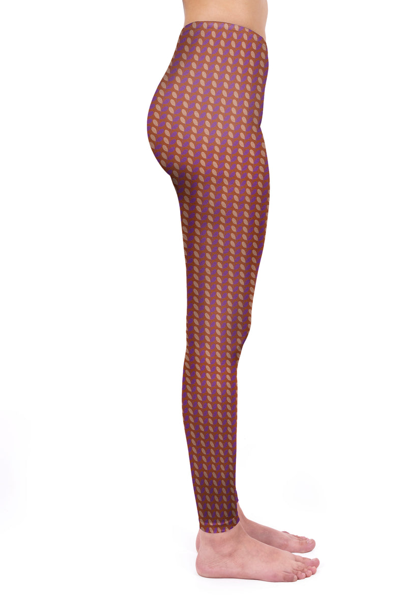 Regular Leggings (8-12 UK Size) - Vines