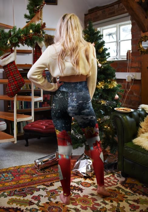 Highwaisted Leggings (10-16 UK Size) - With Love Santa