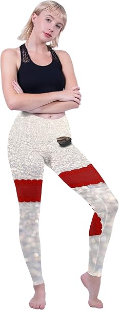 Regular Leggings (8-14 UK Size) - Snowman