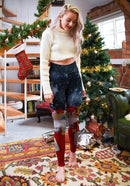 Highwaisted Leggings (10-16 UK Size) - With Love Santa