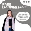 Scarf - Flamingo Grey