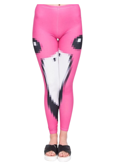 Regular Leggings (8-12 UK Size) - Pixel Beak - Kukubird-UK