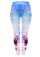 Regular Leggings (8-12 UK Size) - Pugasus - Kukubird-UK