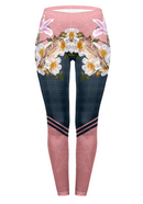Regular Leggings (8-12 UK Size) - Spring in Bloom - Kukubird-UK