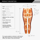 Regular Leggings (8-12 UK Size) - Giraffe Fur - Kukubird-UK
