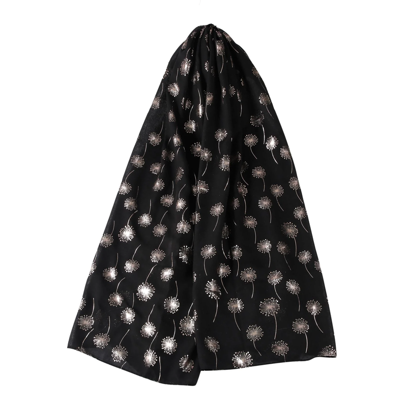 Dandelions Golden Foiled Scarf