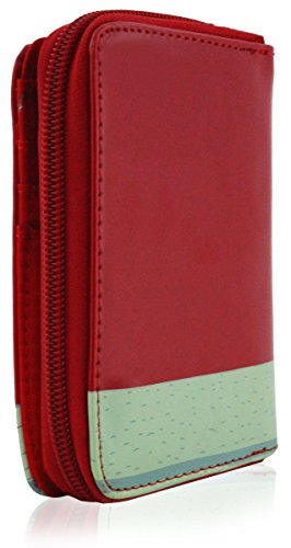 Kukubird Medium Purse Elephant And Mouse Purse - Red - Kukubird_UK