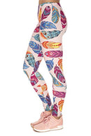 Regular Leggings (8-12 UK Size) - Feathers Vibes