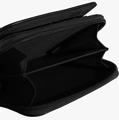 Kukubird Medium Purse Elephant And Mouse Purse - Black - Kukubird_UK