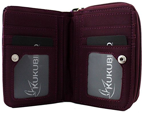 Kukubird Medium Purse Elephant And Mouse Purse - Purple - Kukubird_UK