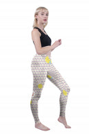 Regular Leggings (8-12 UK Size) - Stacked Cherry Kiss - Kukubird_UK