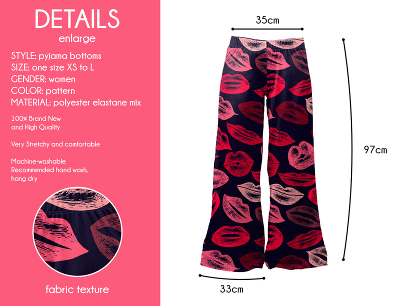 Loungewear Lips (UK Size 8-14) - Kukubird-UK