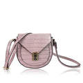 Mini Croc Crossbody Bag